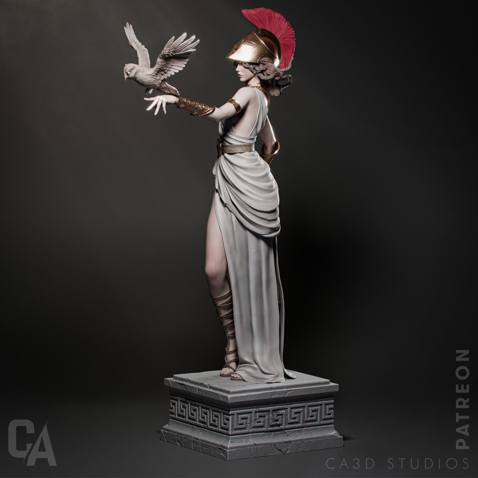 Athena - CA 3D Studios - Dark Forge Arts
