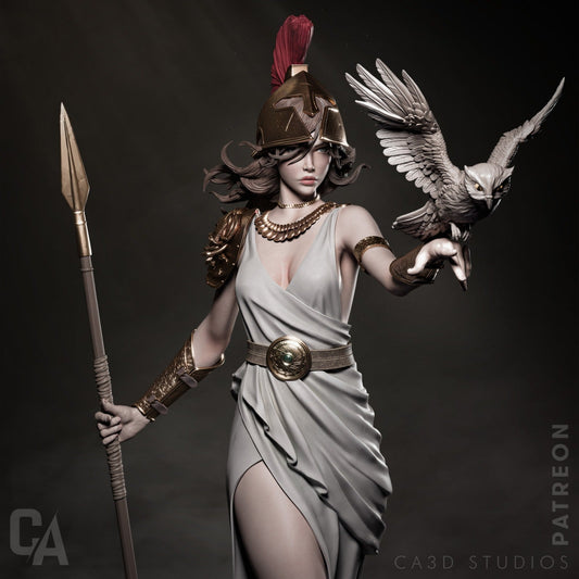 Athena - CA 3D Studios - Dark Forge Arts