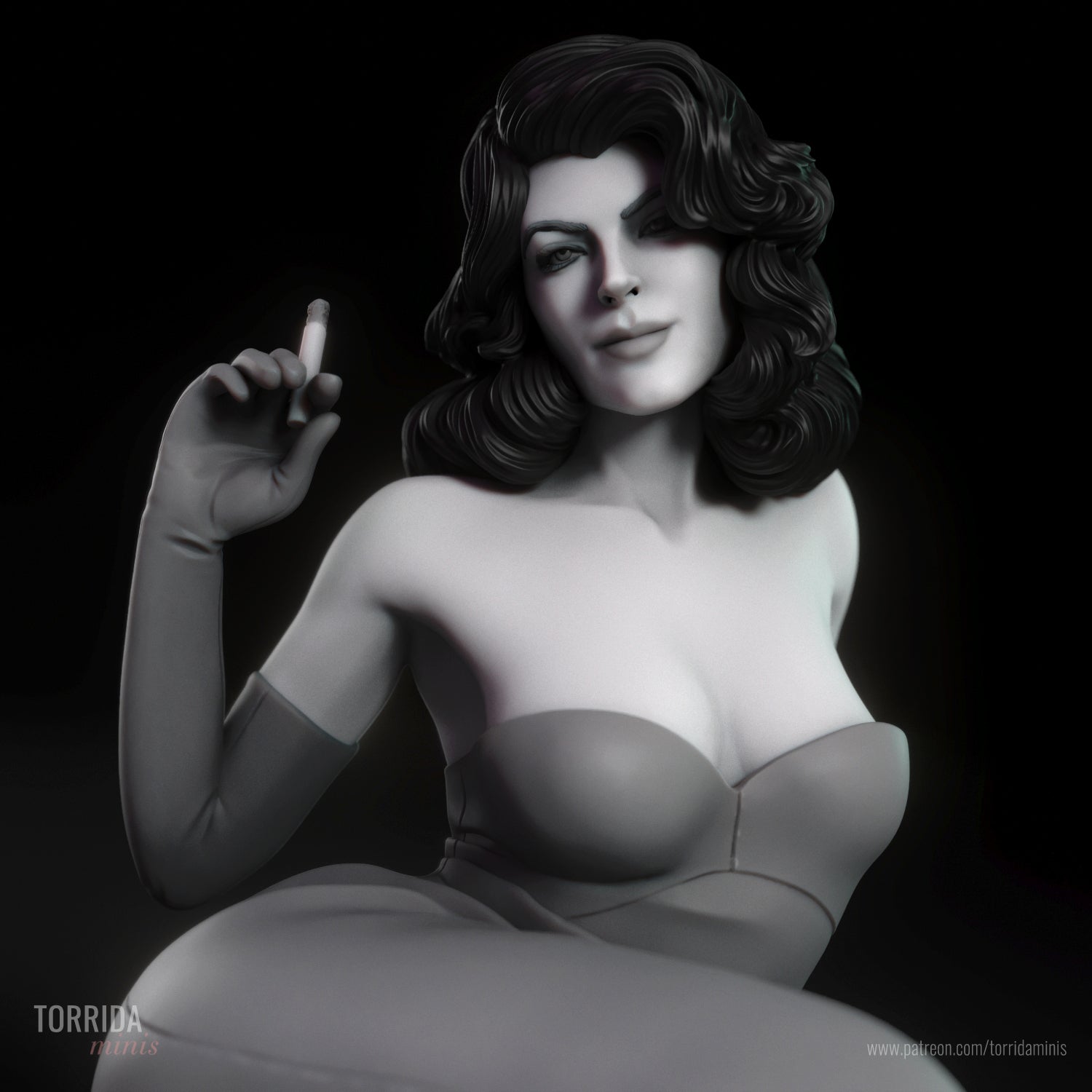 Ava - Torrida Minis - Dark Forge Arts