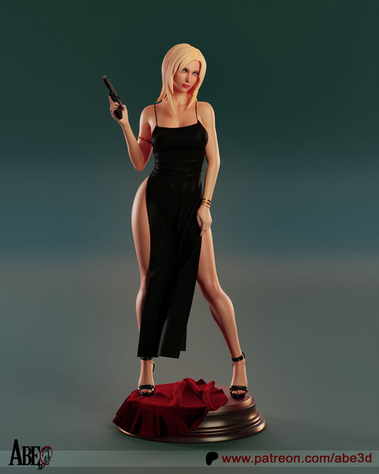 Aya Brea - Abe3D - Dark Forge Arts