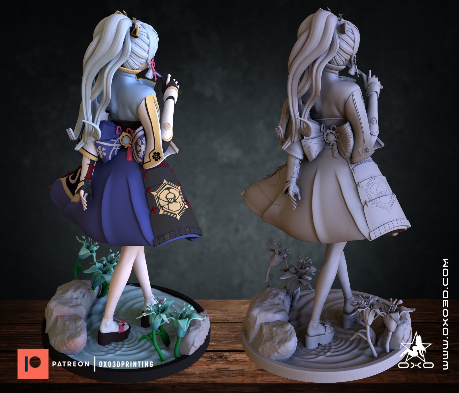 Ayaka - OXO3D - Dark Forge Arts
