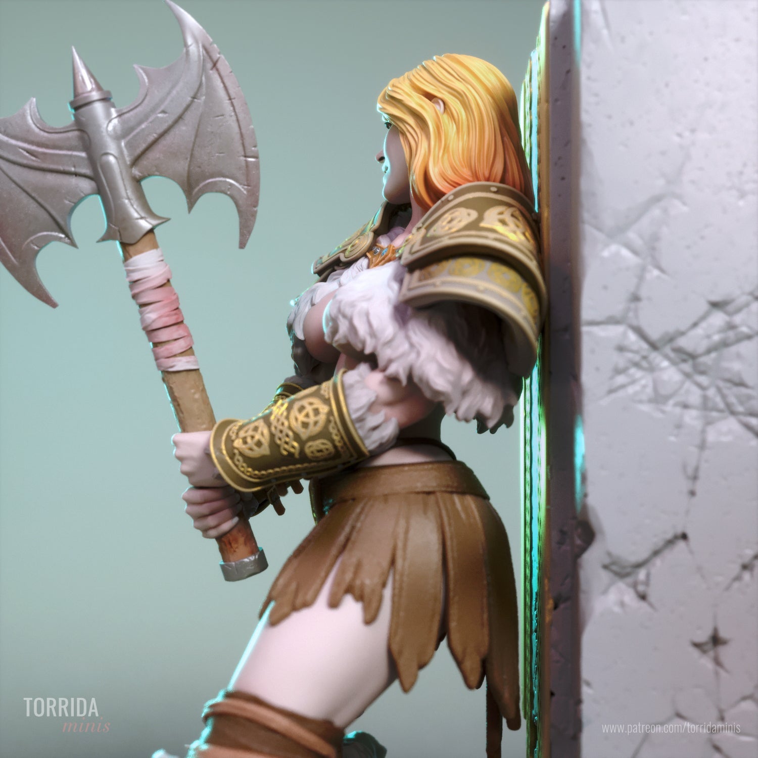 Azhra - Torrida Minis - Dark Forge Arts