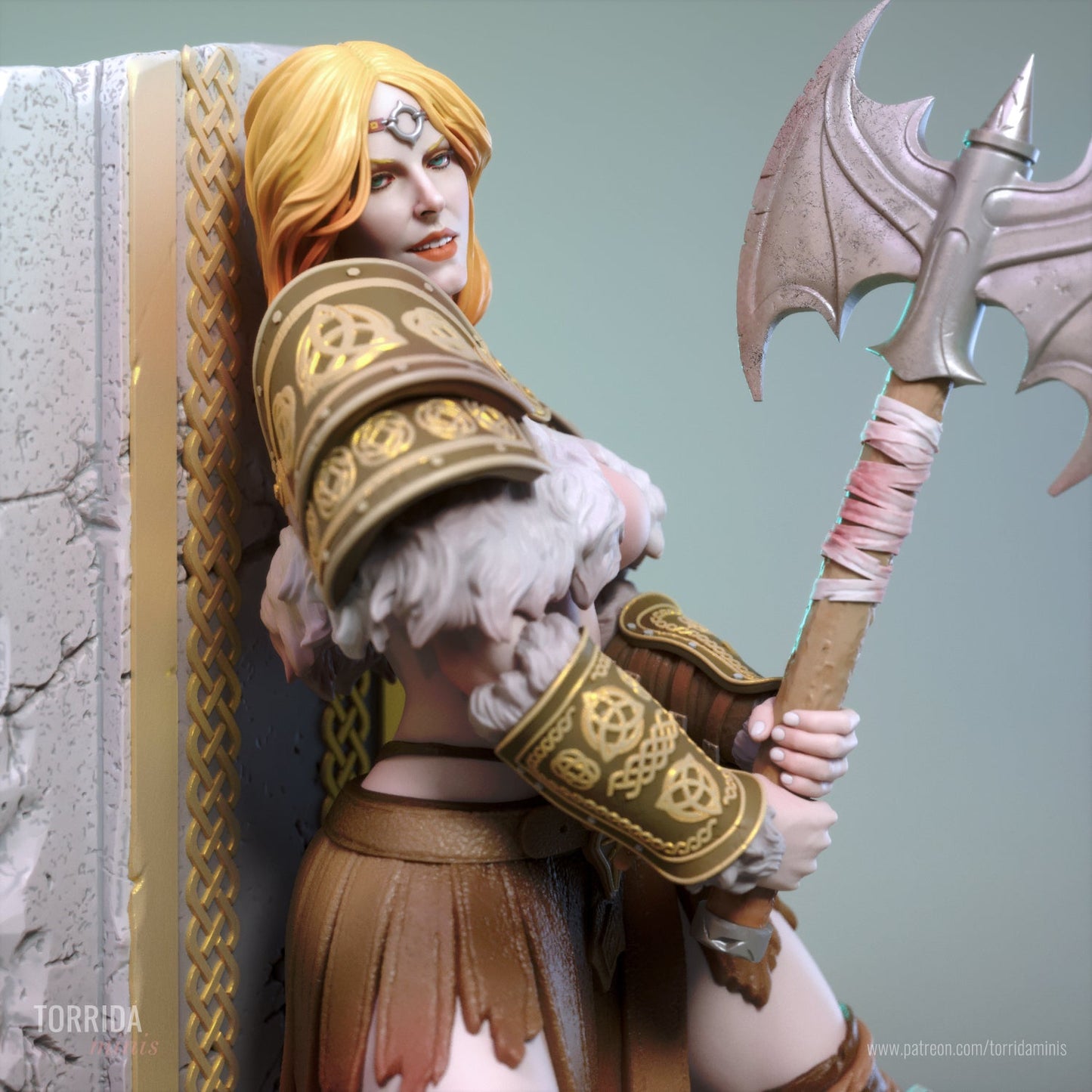 Azhra - Torrida Minis - Dark Forge Arts