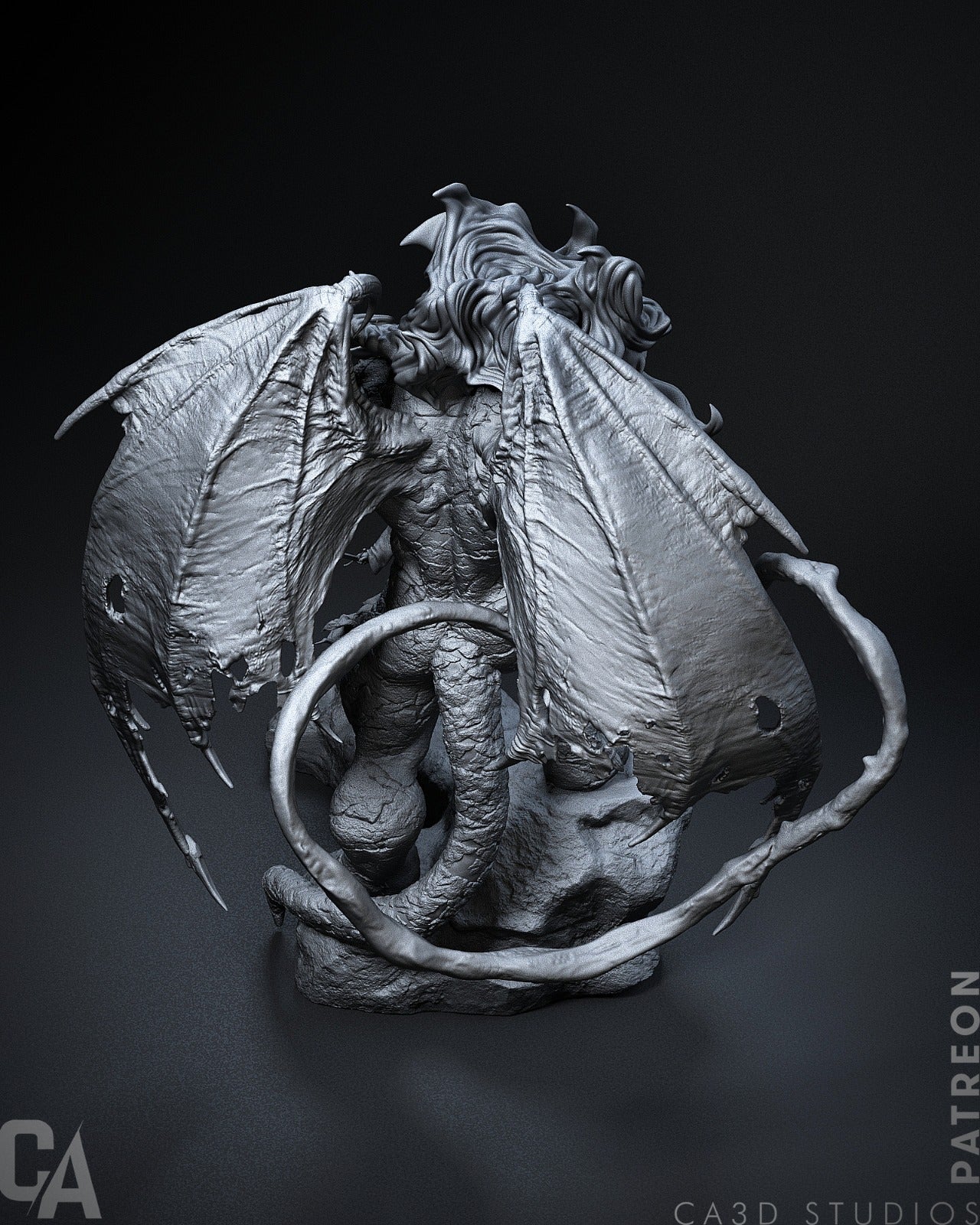 Balrog vs Gandalf - CA 3D Studios - Dark Forge Arts
