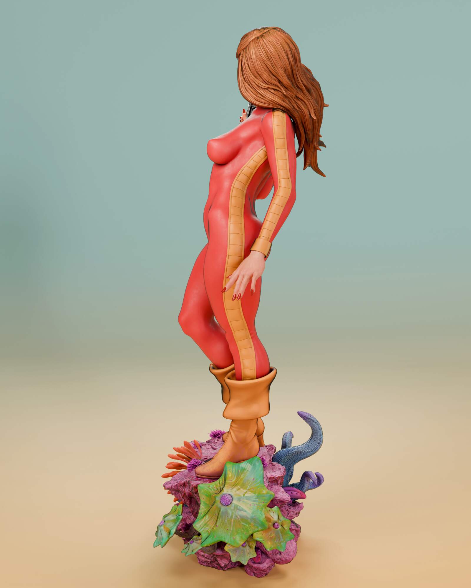 Barbarella - Abe3D - Dark Forge Arts