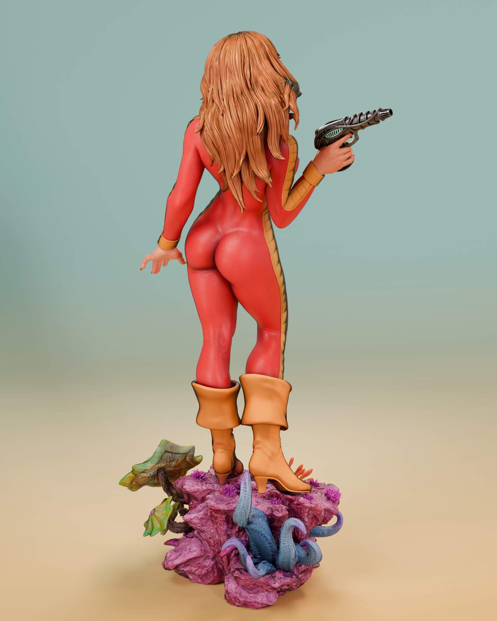Barbarella - Abe3D - Dark Forge Arts