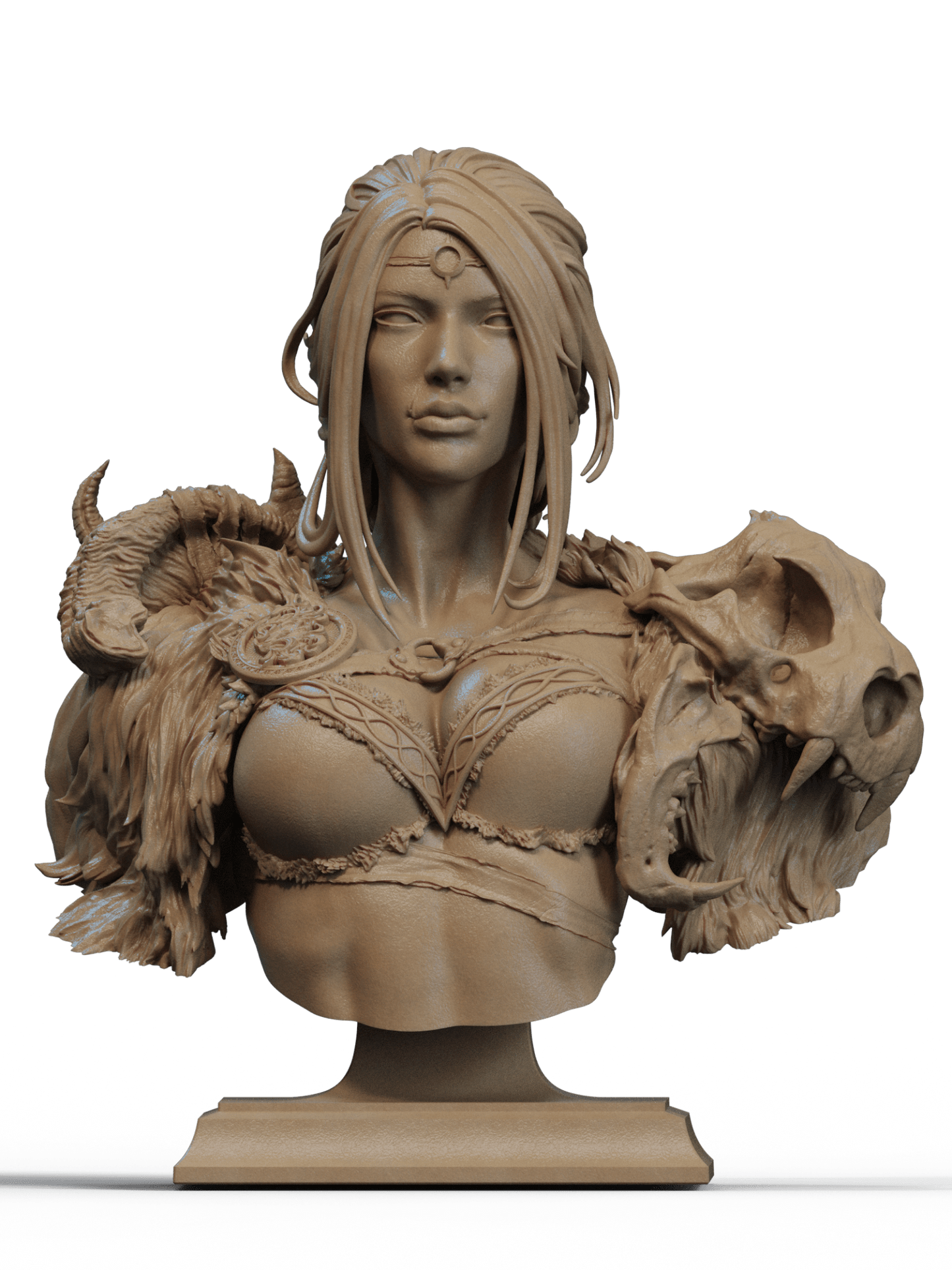 Barbarian Queen - CA 3D Studios - Dark Forge Arts