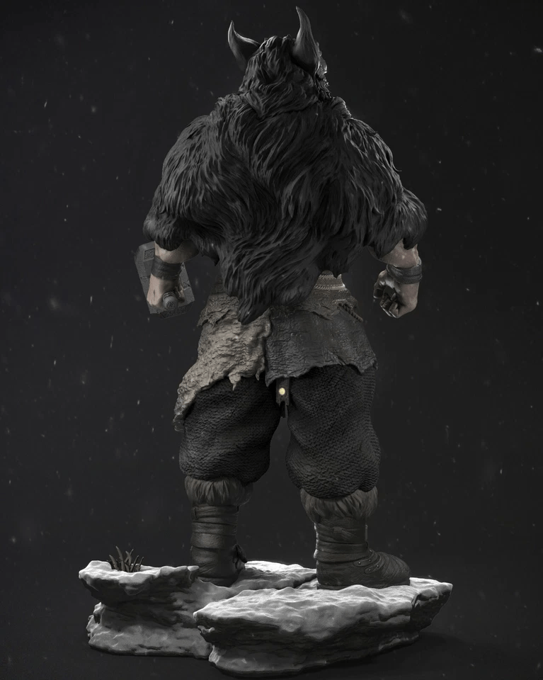 Barbarian Thor - CA 3D Studios - Dark Forge Arts