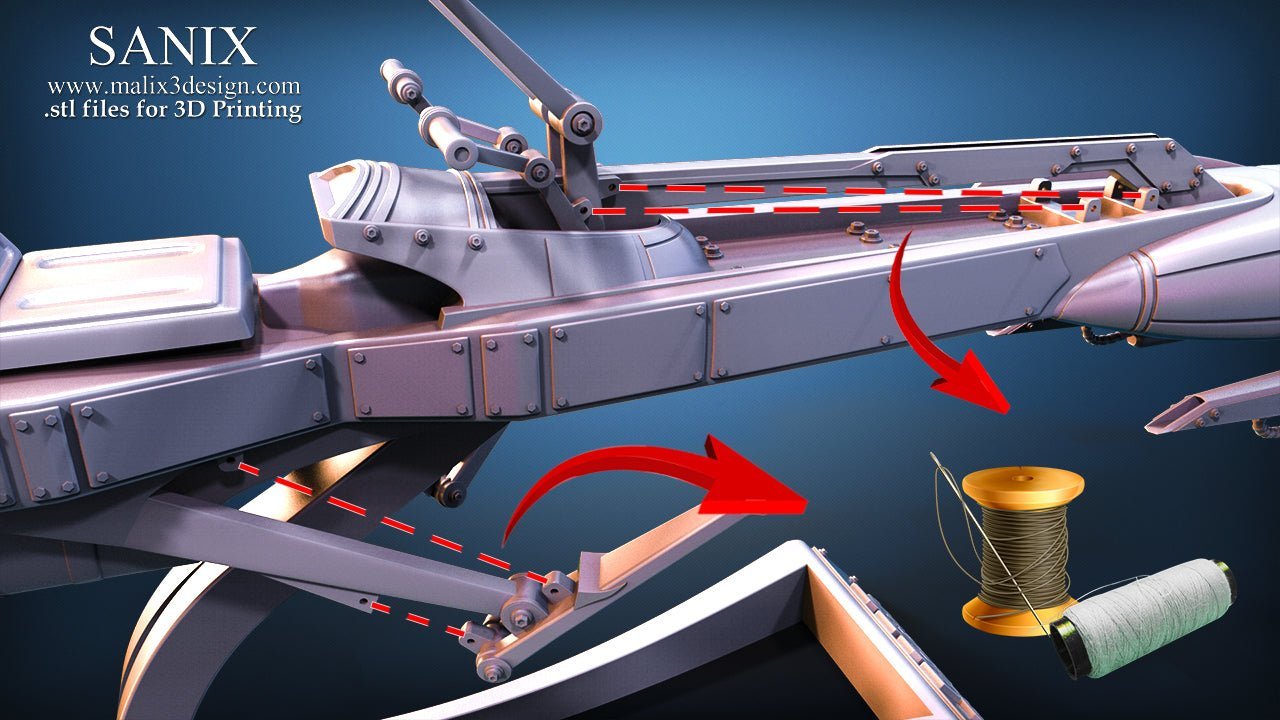 Barc Speeder - Sanix3D - Dark Forge Arts