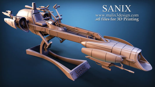 Barc Speeder - Sanix3D - Dark Forge Arts