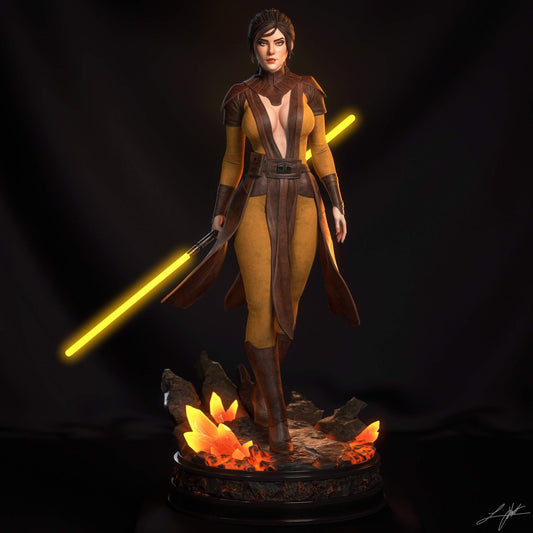 Bastila Shan - Abe3D - Dark Forge Arts