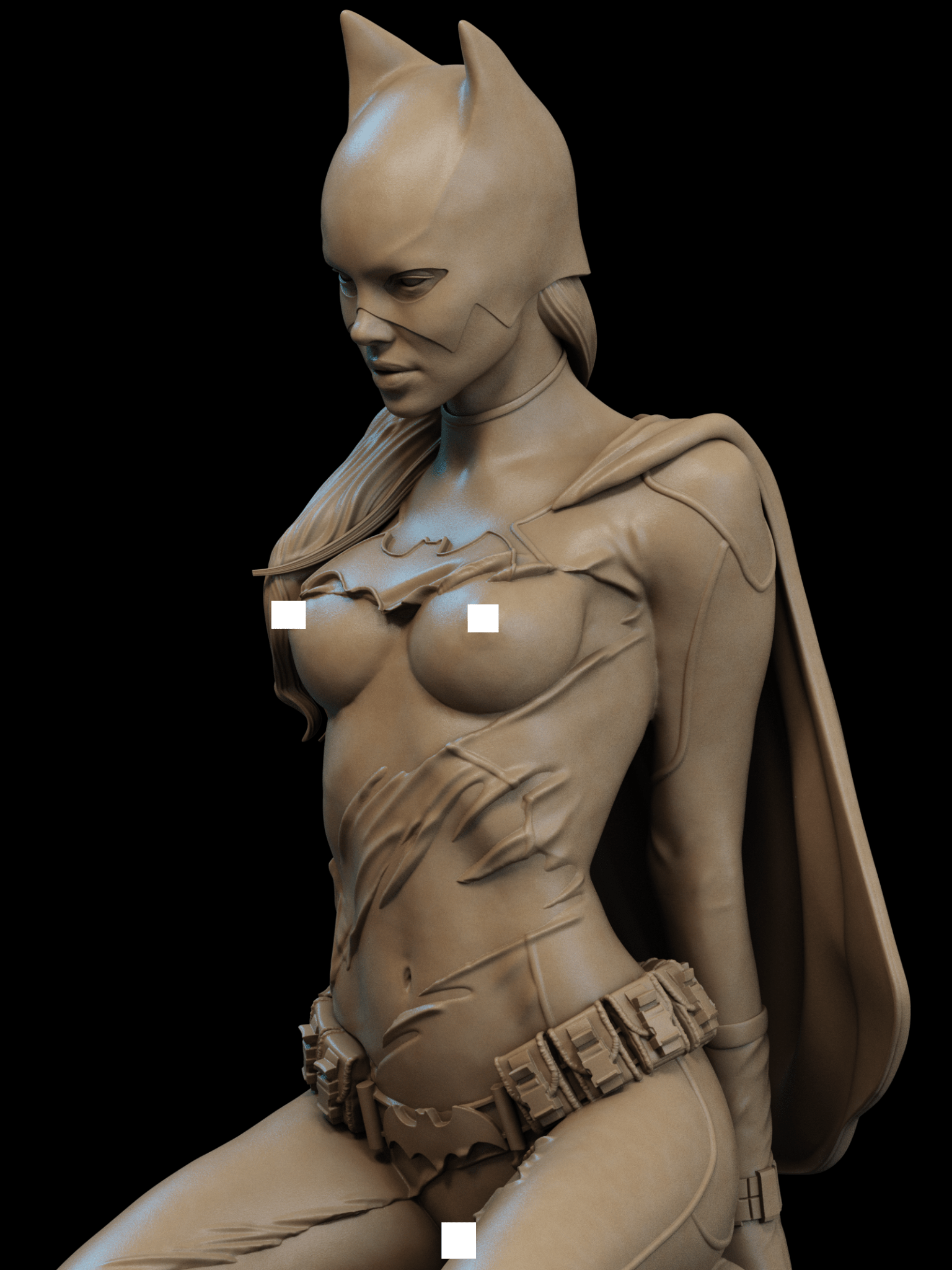 Batgirl v1 - CA 3D Studios - Dark Forge Arts