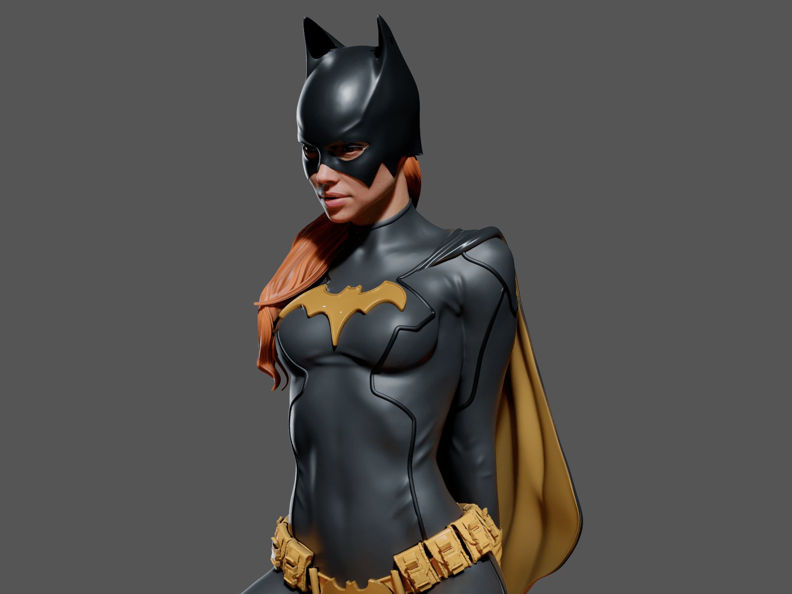 Batgirl v1 - CA 3D Studios - Dark Forge Arts