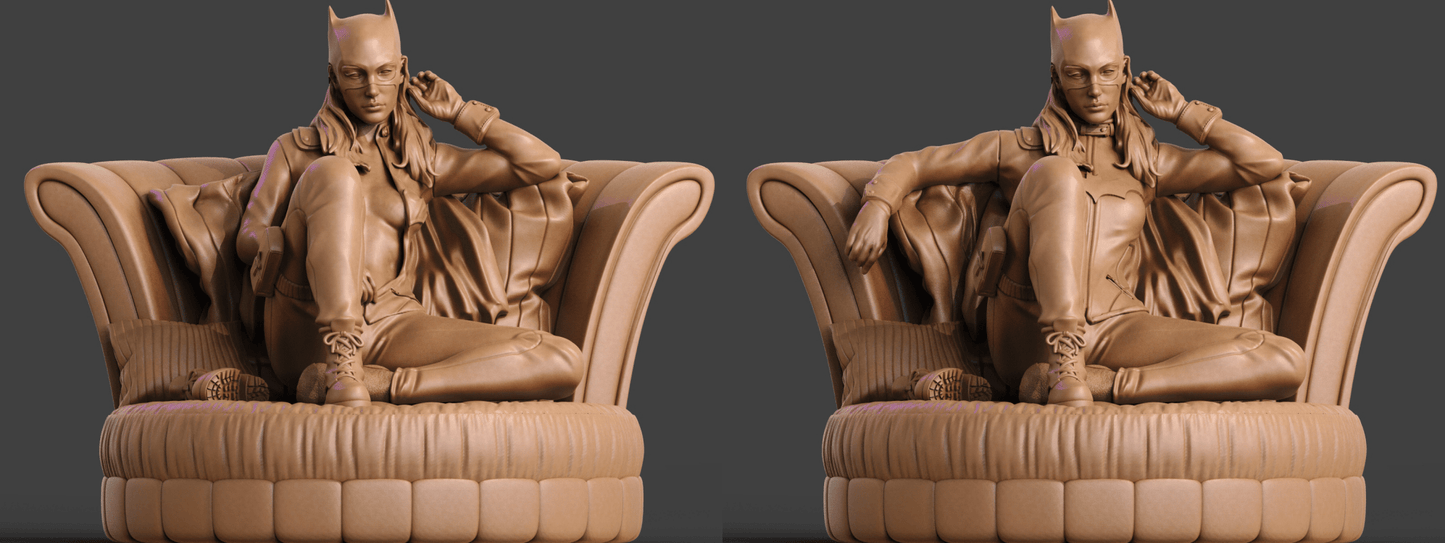 Batgirl v2 - CA 3D Studios - Dark Forge Arts