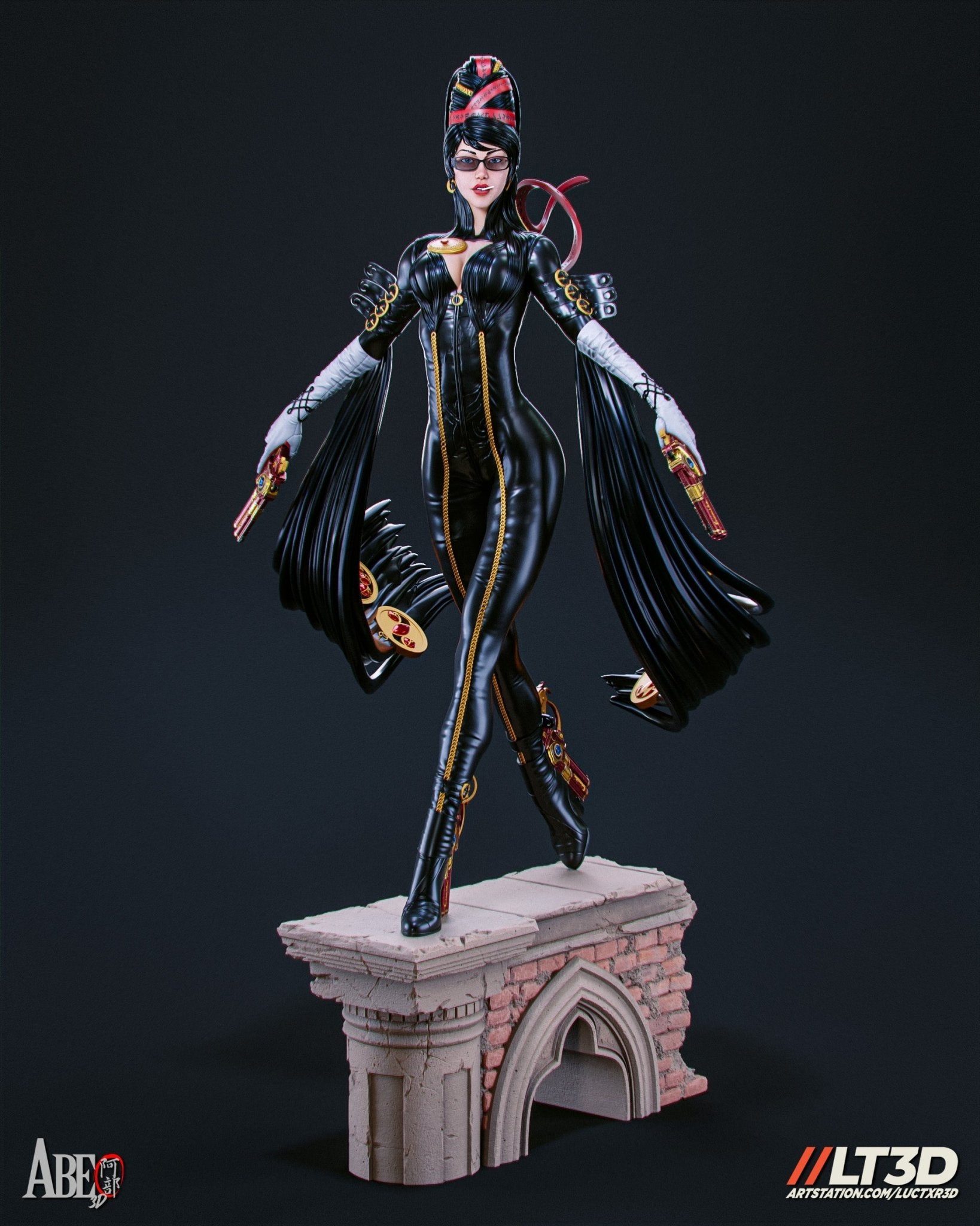 Bayonetta - Abe3D - Dark Forge Arts