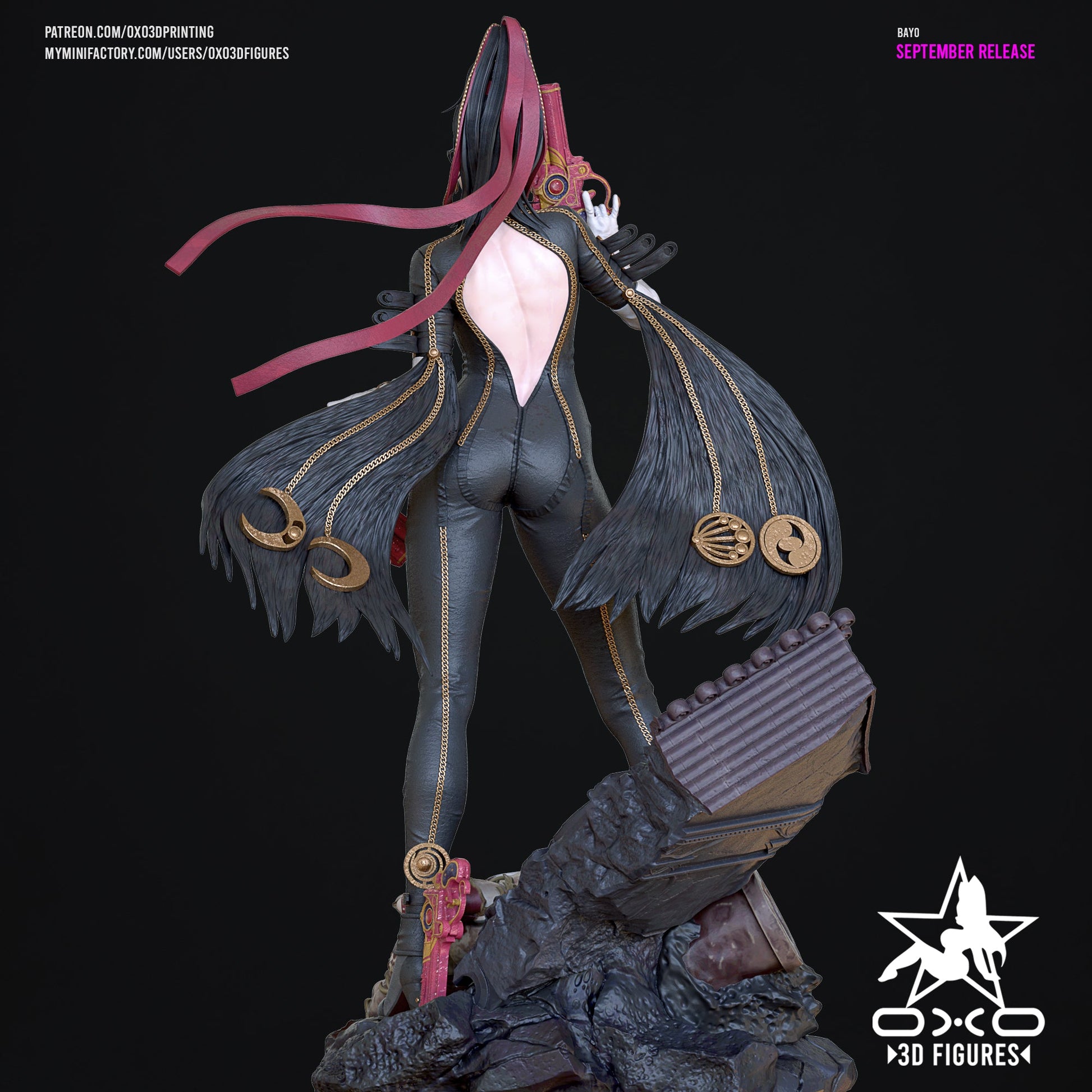 Bayonetta - OXO3D - Dark Forge Arts