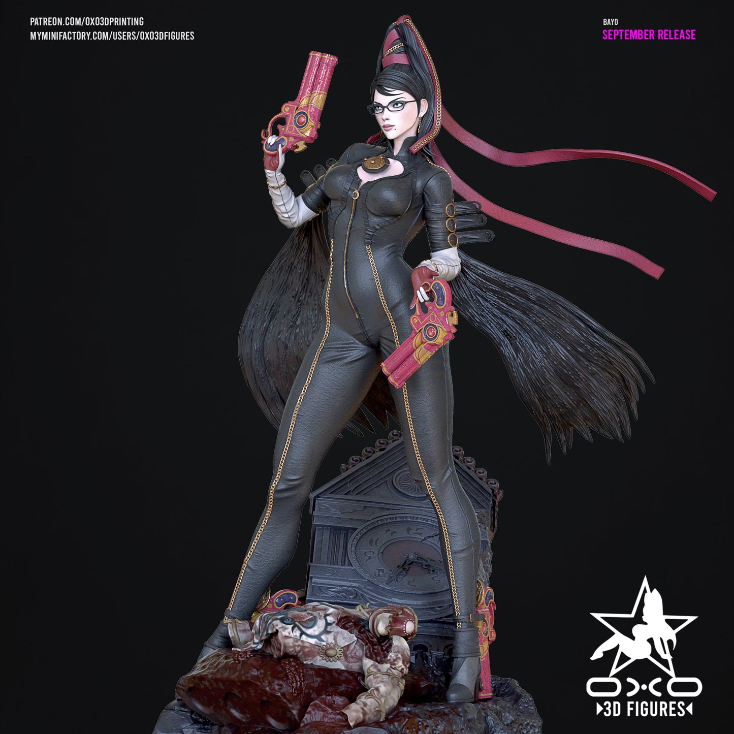 Bayonetta - OXO3D - Dark Forge Arts