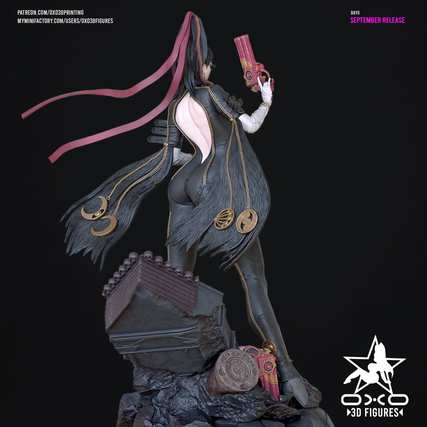 Bayonetta - OXO3D - Dark Forge Arts