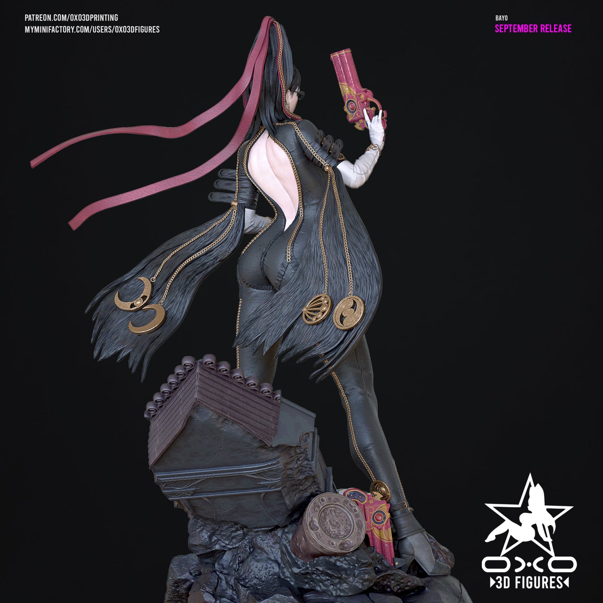 Bayonetta - OXO3D - Dark Forge Arts