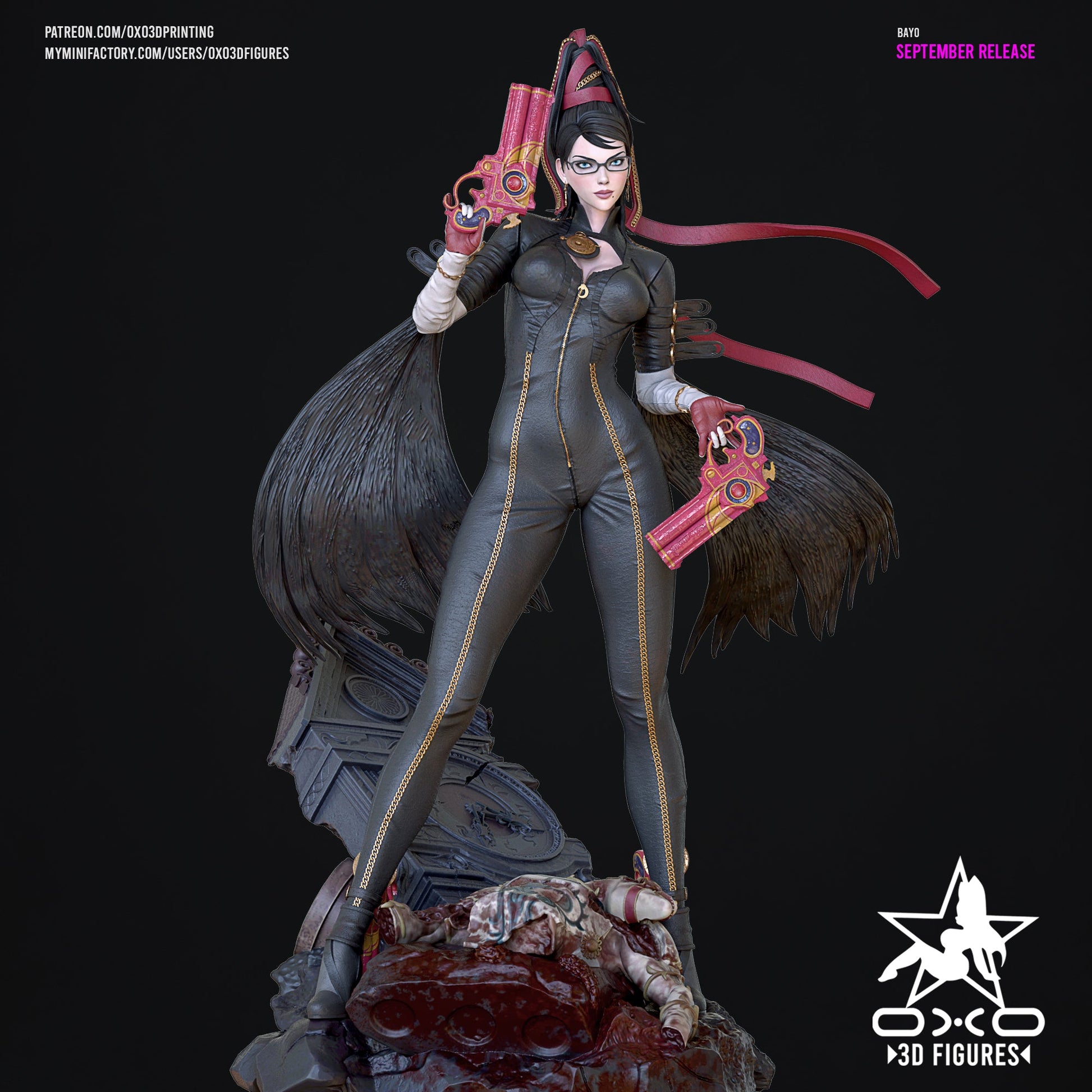Bayonetta - OXO3D - Dark Forge Arts