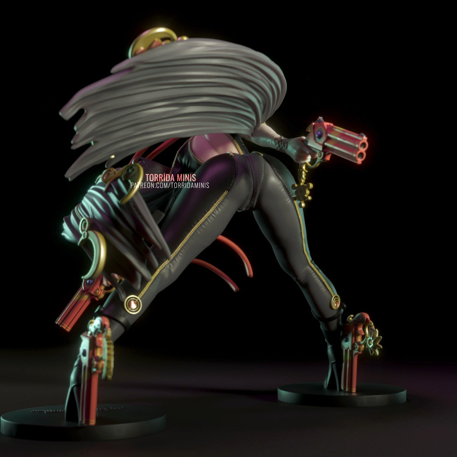 Bayonetta - Torrida Minis - Dark Forge Arts