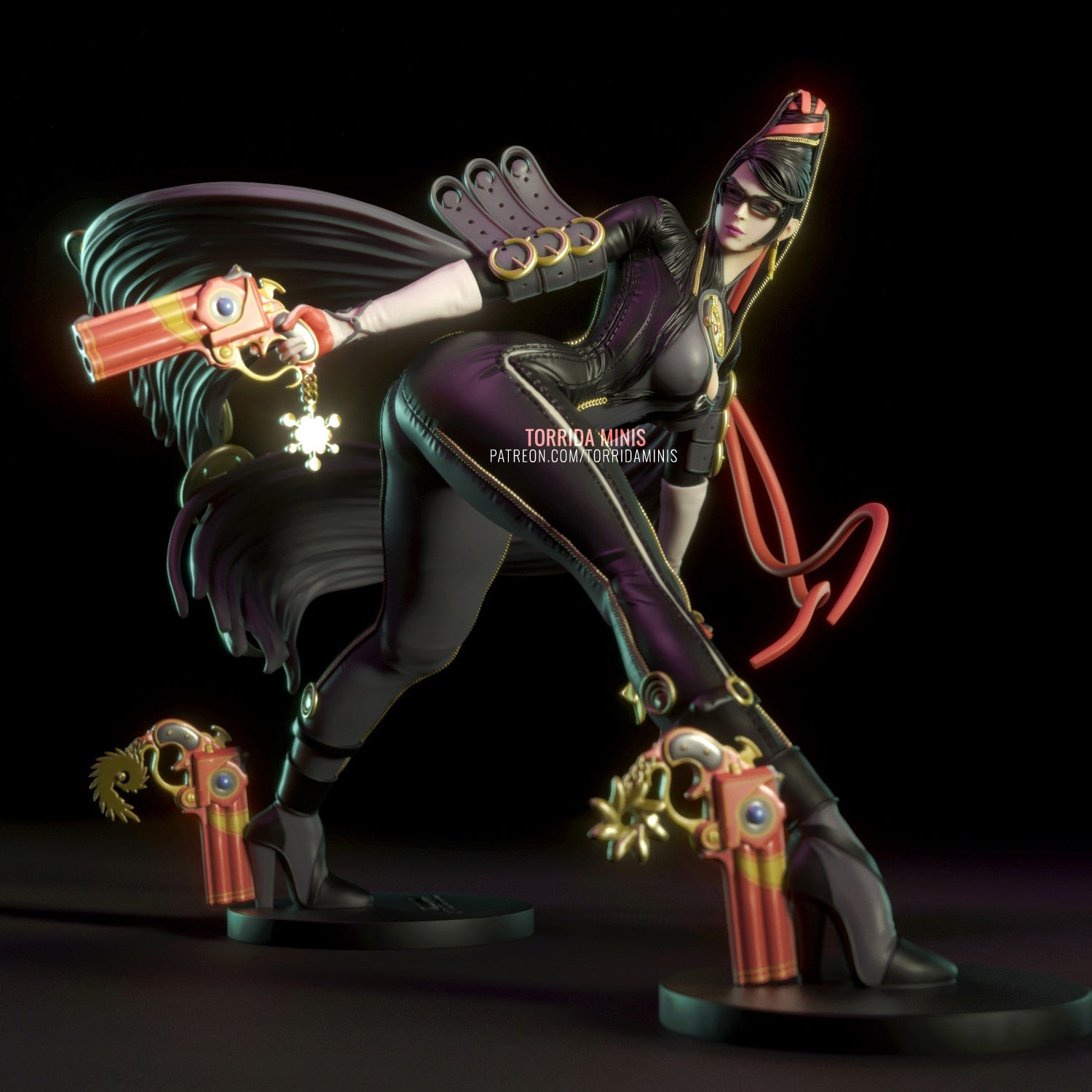Bayonetta - Torrida Minis - Dark Forge Arts