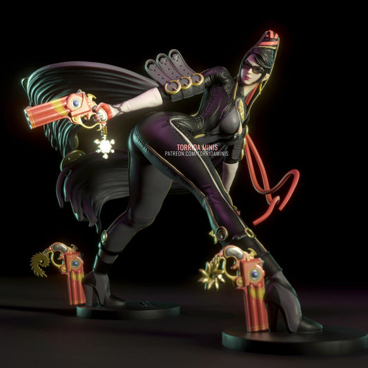 Bayonetta - Torrida Minis - Dark Forge Arts
