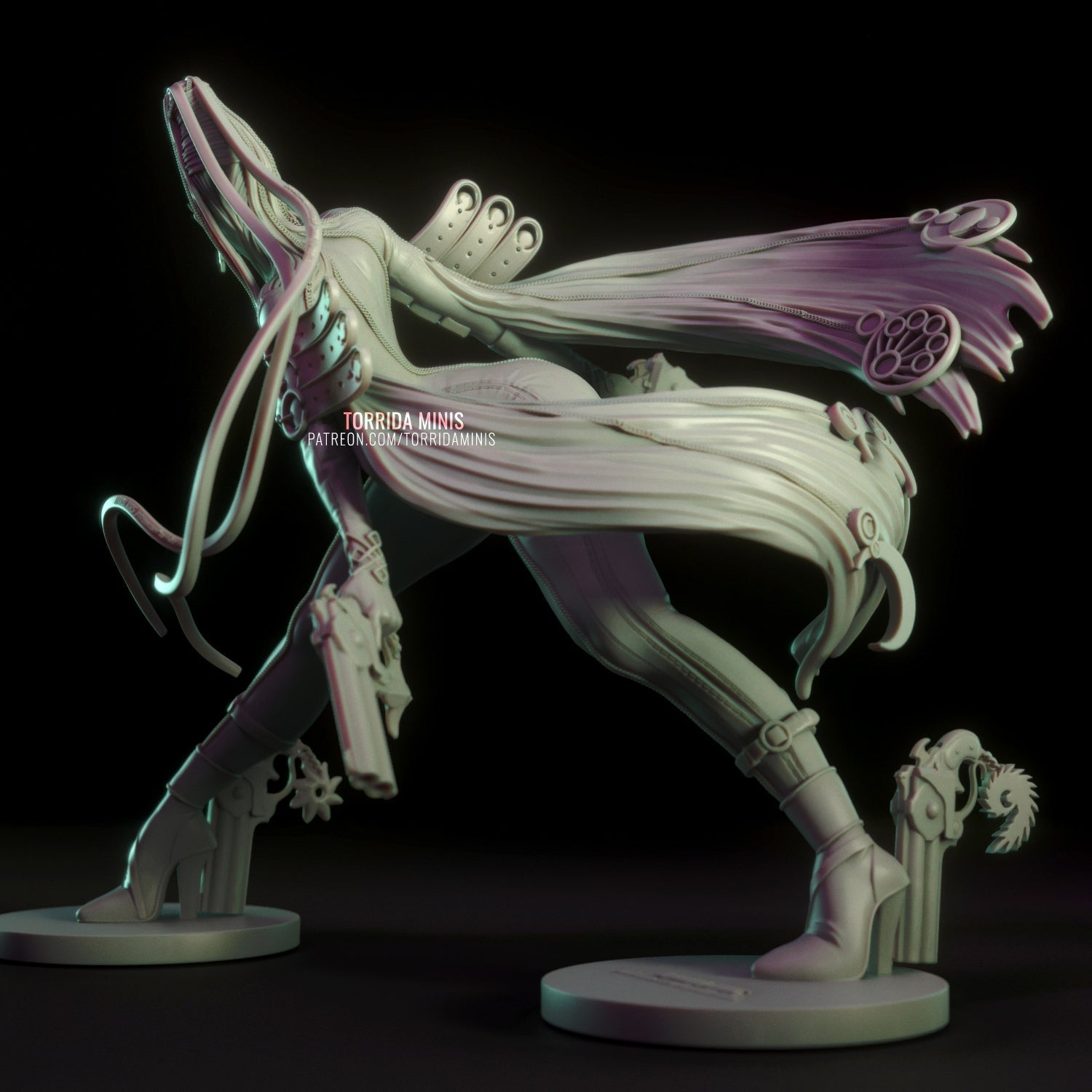 Bayonetta - Torrida Minis - Dark Forge Arts