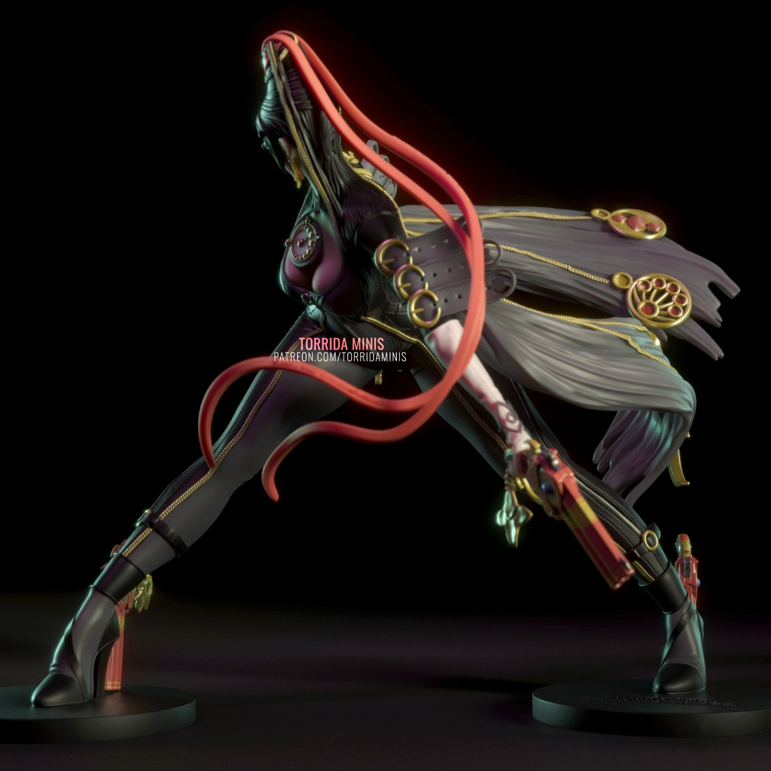 Bayonetta - Torrida Minis - Dark Forge Arts