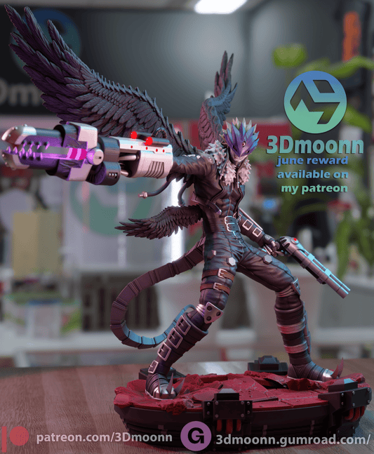 Beelzemon - 3DMoonn - Dark Forge Arts