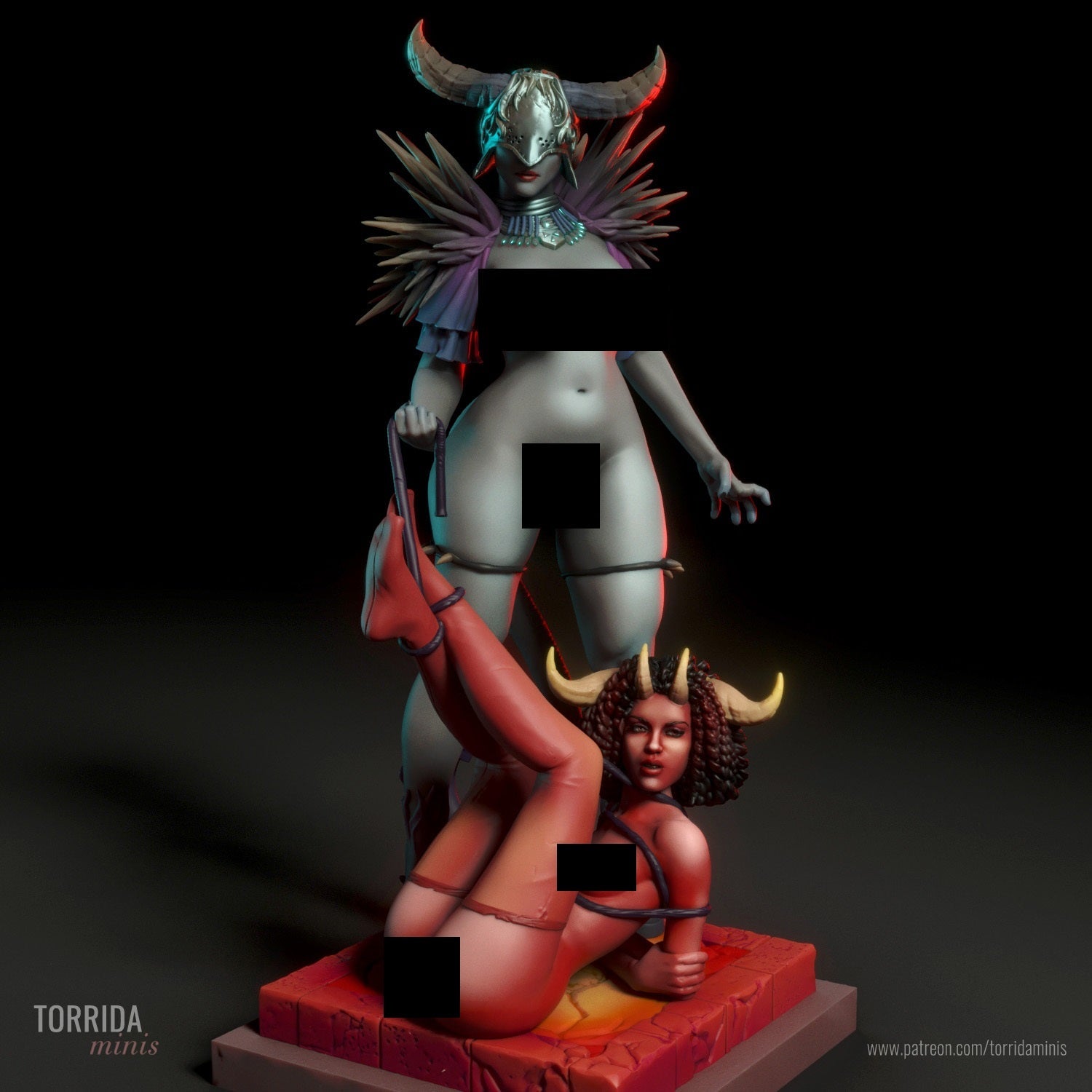 Bilha - Torrida Minis - Dark Forge Arts