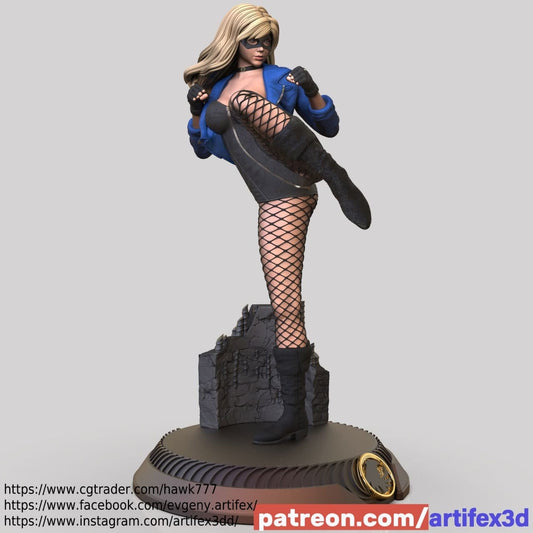Black Canary - Artifex3D - Dark Forge Arts