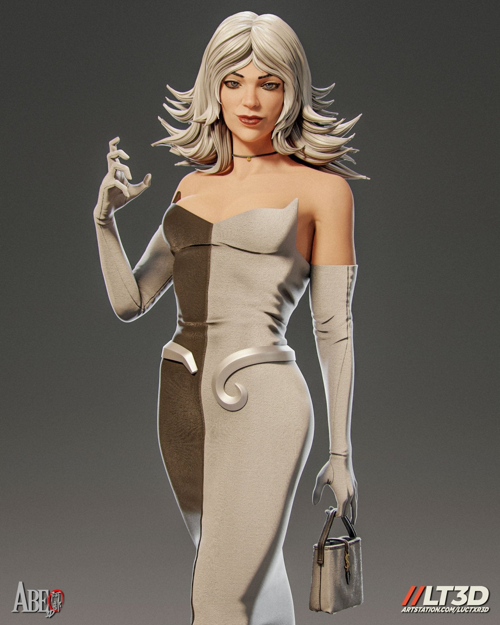 Black Cat Hellfire Gala - Abe3D - Dark Forge Arts