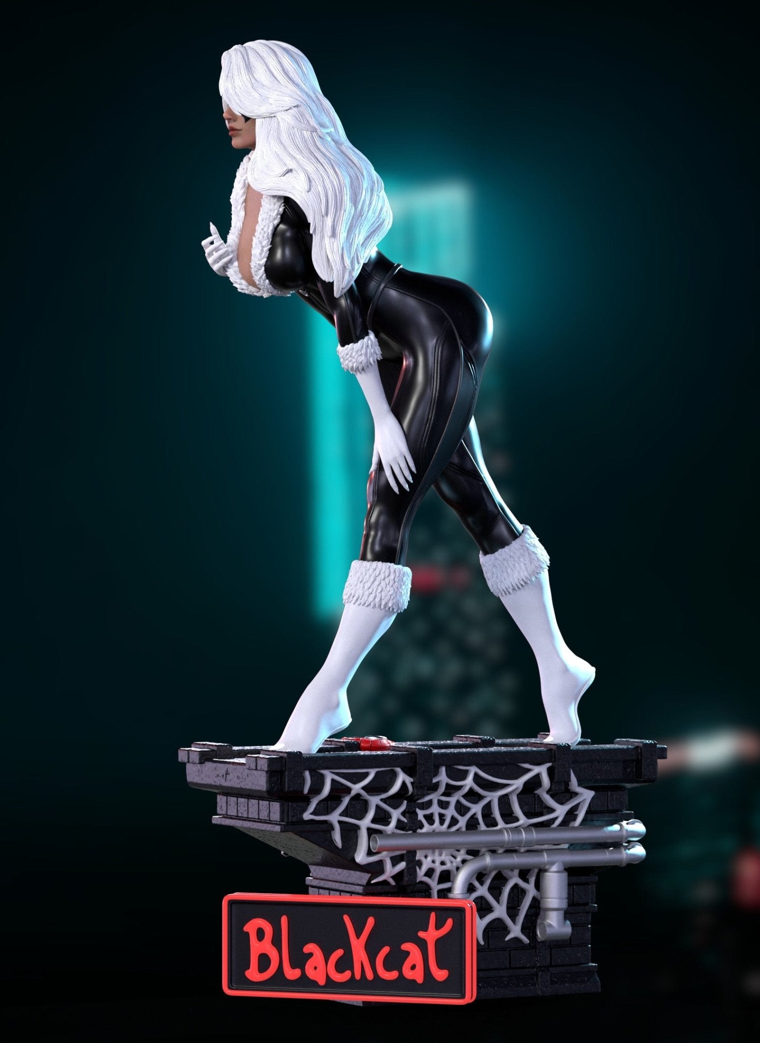 Black Cat v1 - Abe3D - Dark Forge Arts