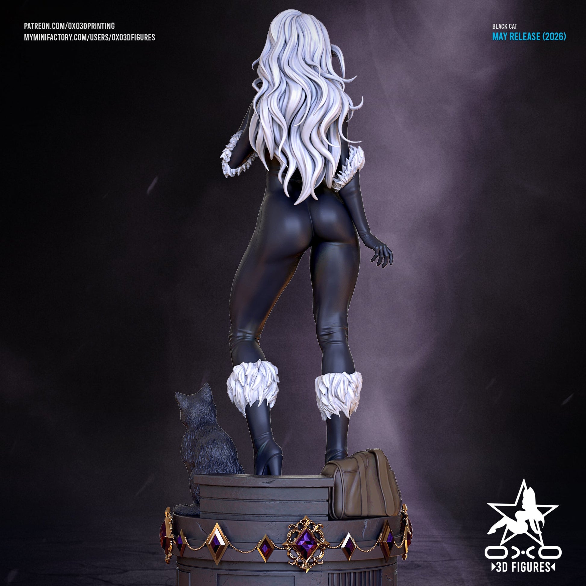Black Cat v2 - OXO3D - Dark Forge Arts