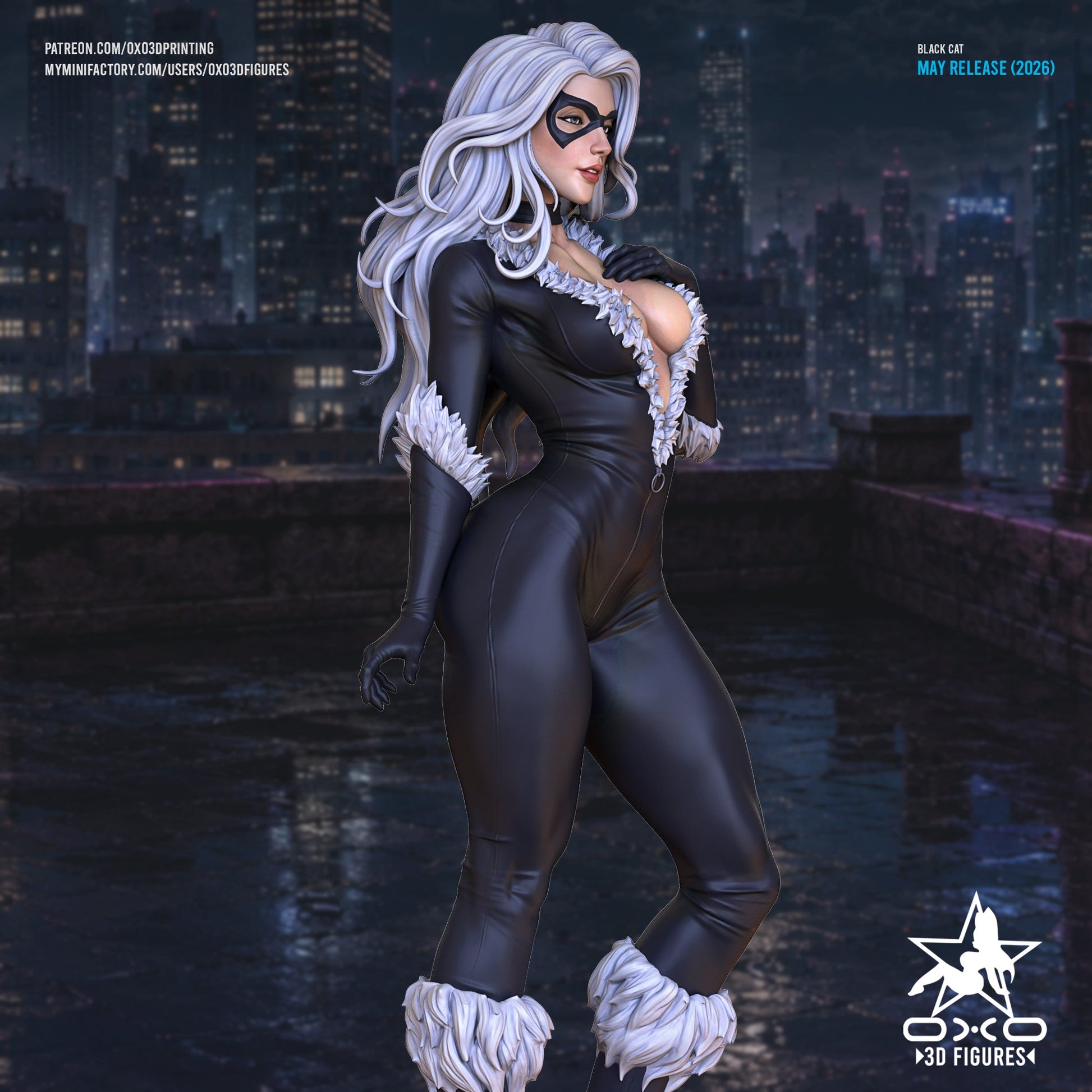 Black Cat v2 - OXO3D - Dark Forge Arts