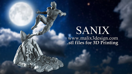 Black Panther - Sanix3D - Dark Forge Arts