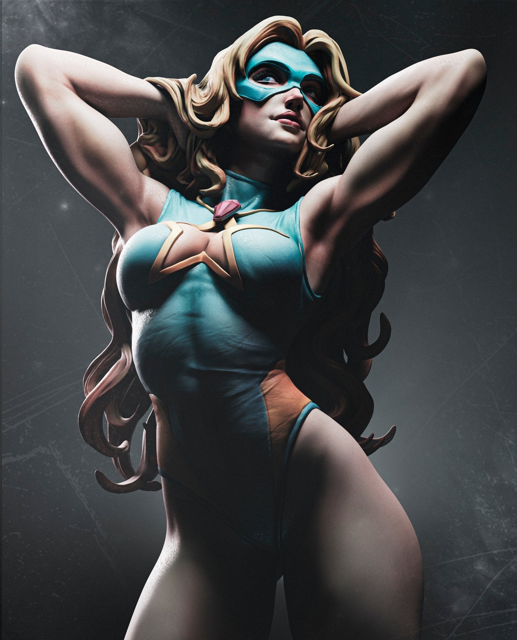 Blonde Blazer - CA 3D Studios - Dark Forge Arts