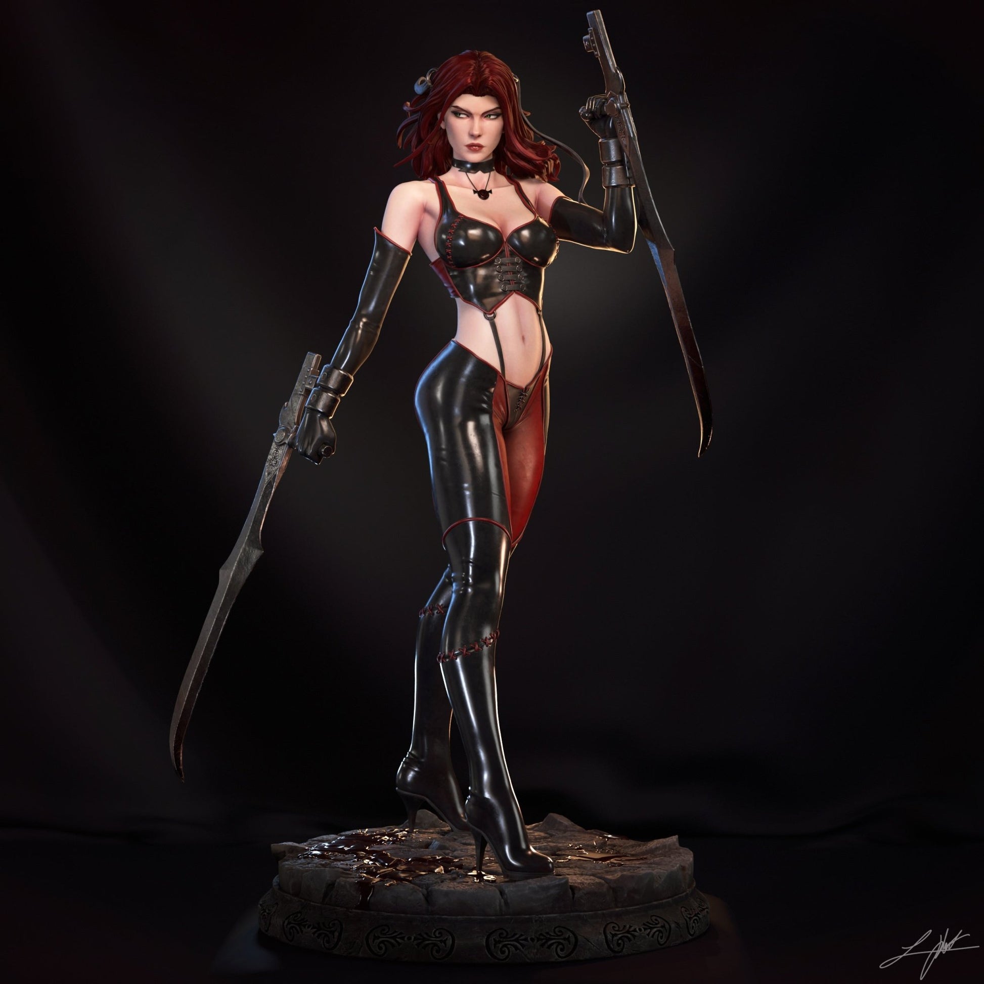 BloodRayne - Abe3D - Dark Forge Arts