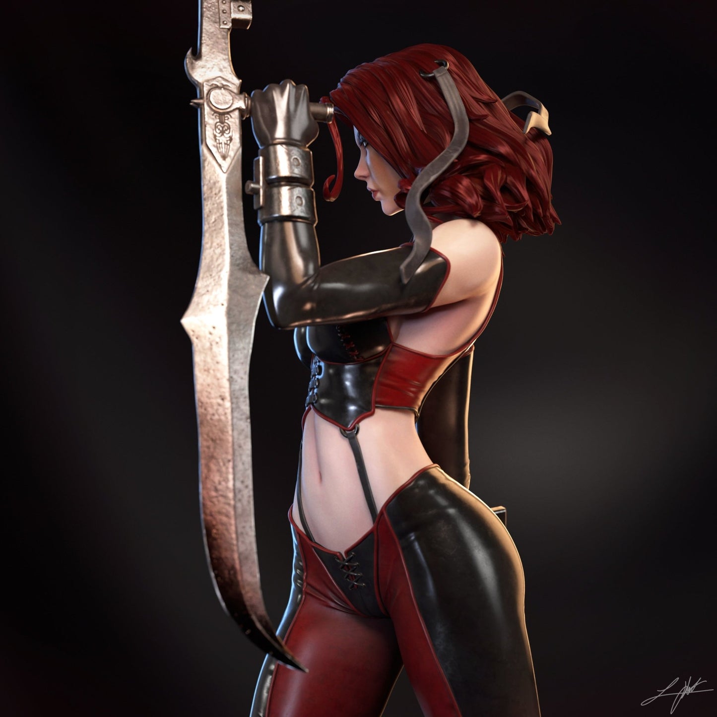 BloodRayne - Abe3D - Dark Forge Arts