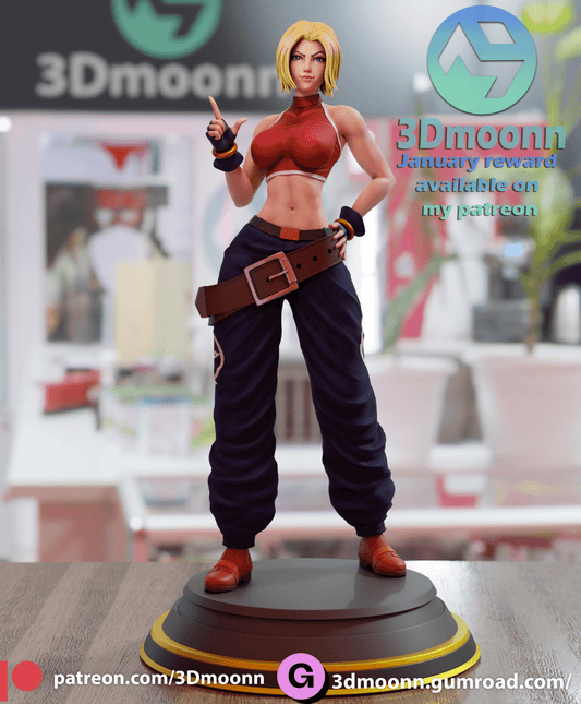Blue Mary - 3DMoonn - Dark Forge Arts