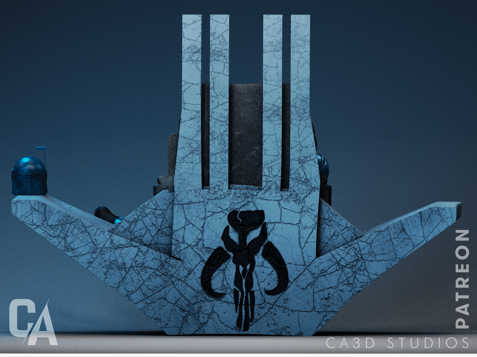 Bo Katan - CA 3D Studios - Dark Forge Arts