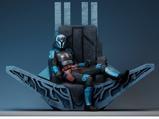 Bo Katan - CA 3D Studios - Dark Forge Arts