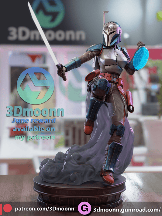 Bo Katan Kryze - 3DMoonn - Dark Forge Arts