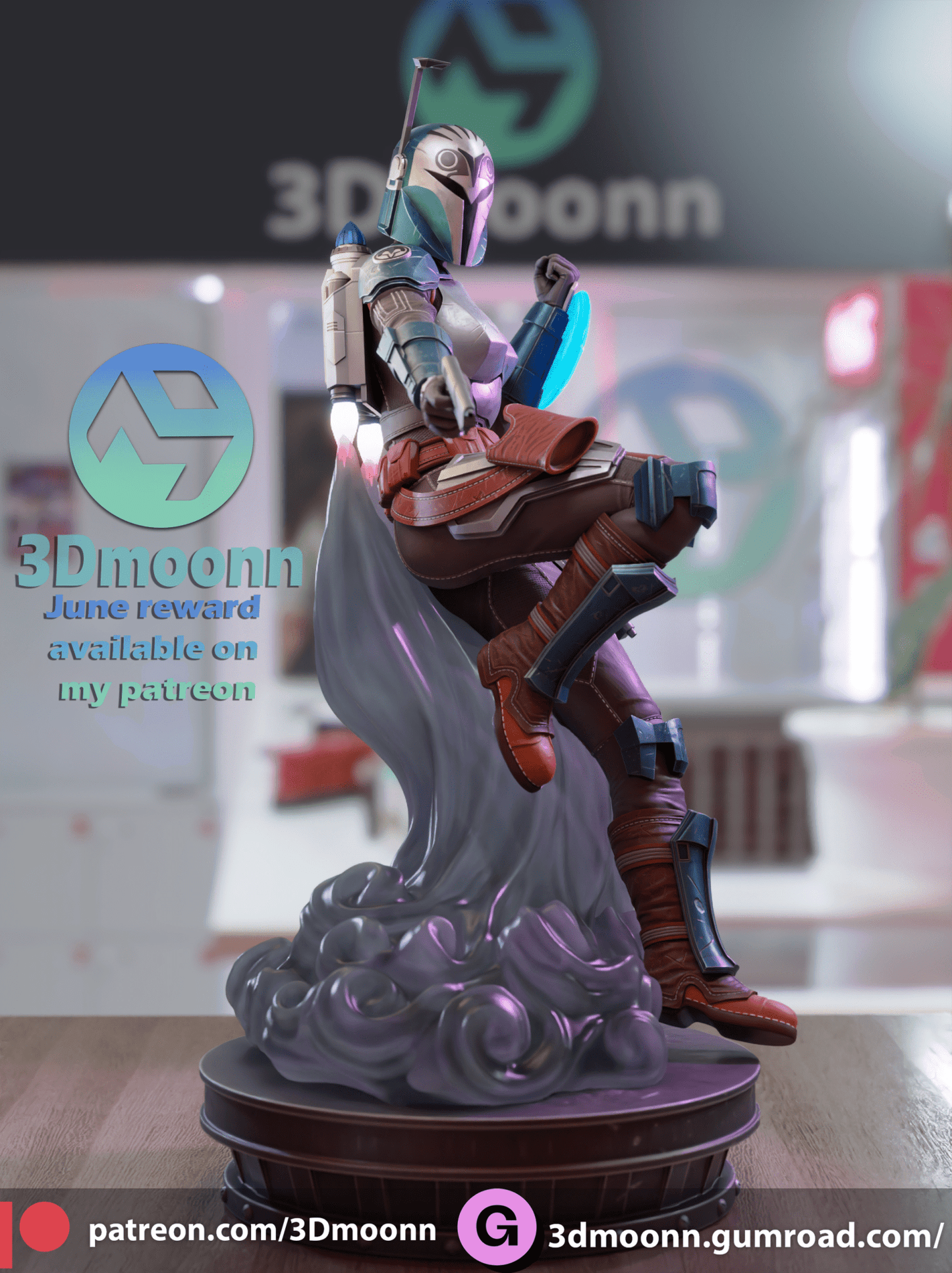 Bo Katan Kryze - 3DMoonn - Dark Forge Arts
