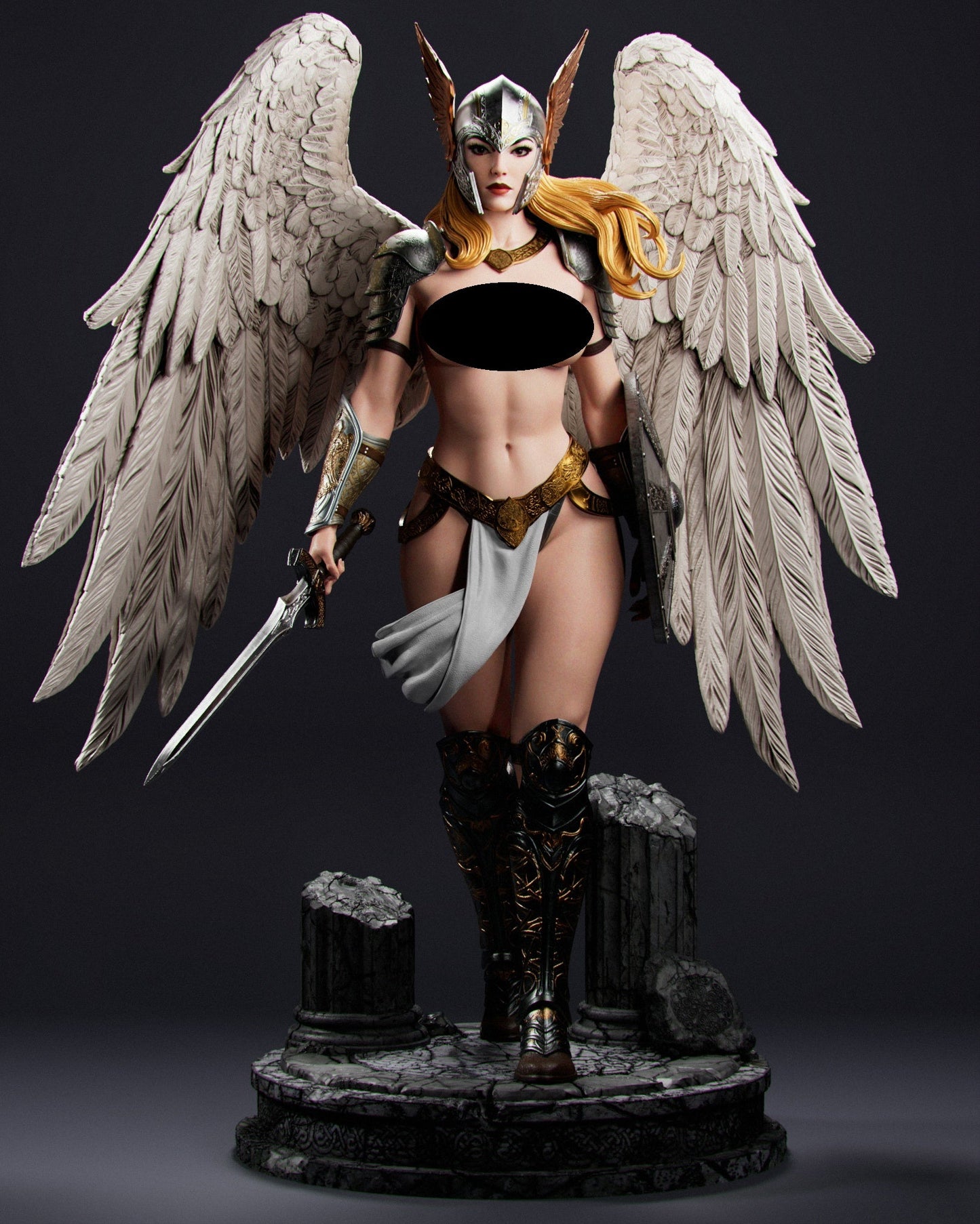Brynhildr Valkyrie - Abe3D - Dark Forge Arts