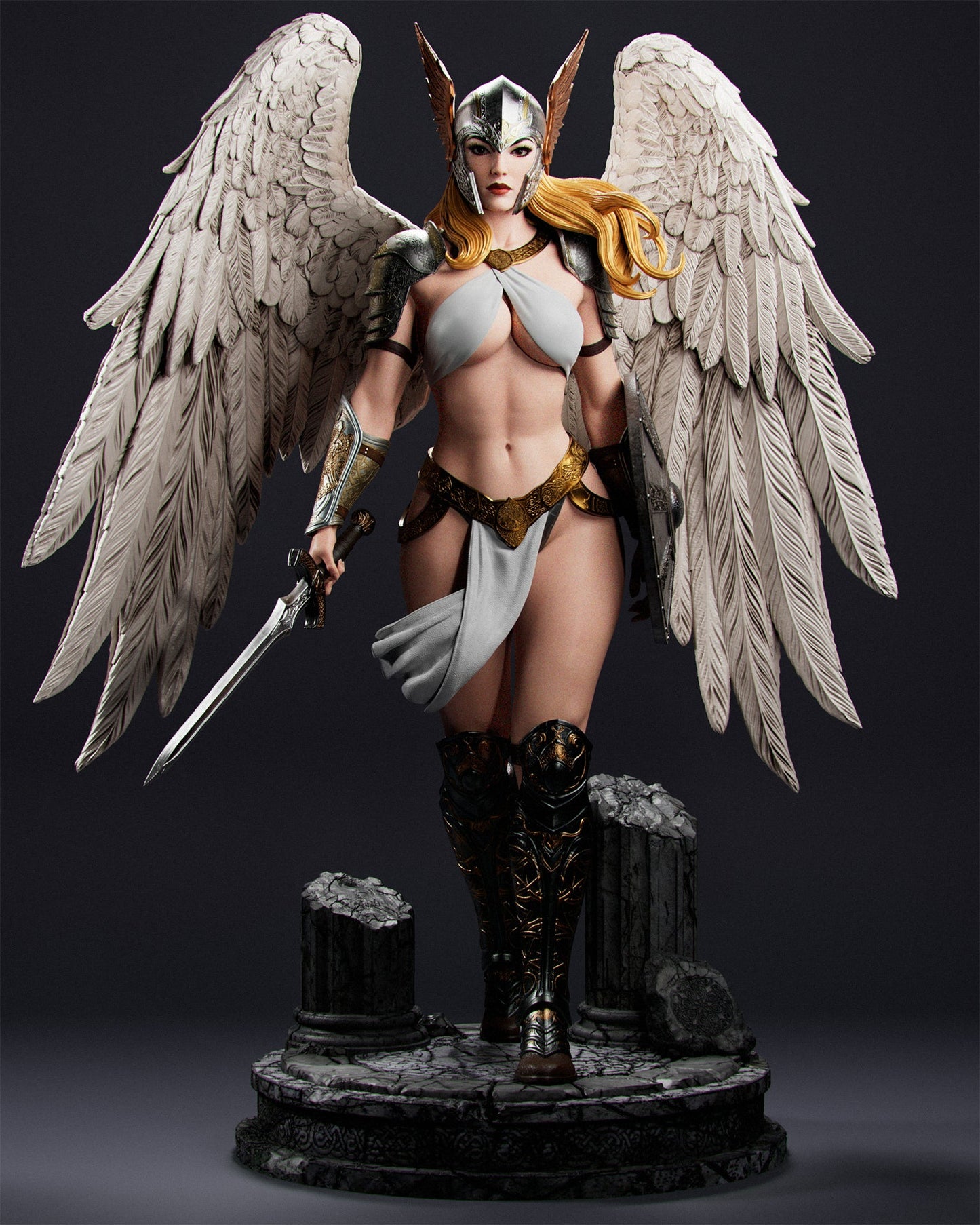 Brynhildr Valkyrie - Abe3D - Dark Forge Arts