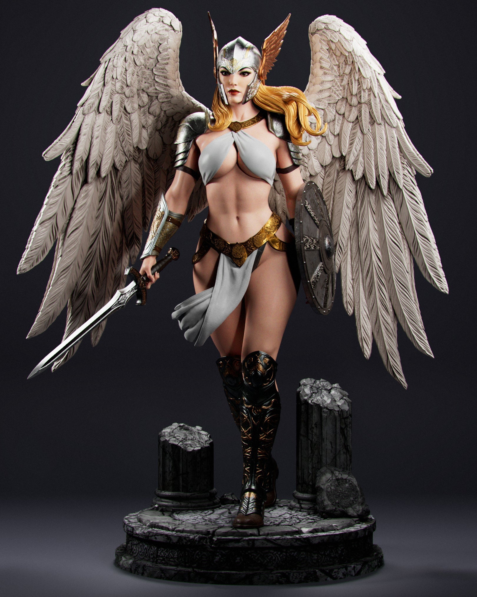 Brynhildr Valkyrie - Abe3D - Dark Forge Arts