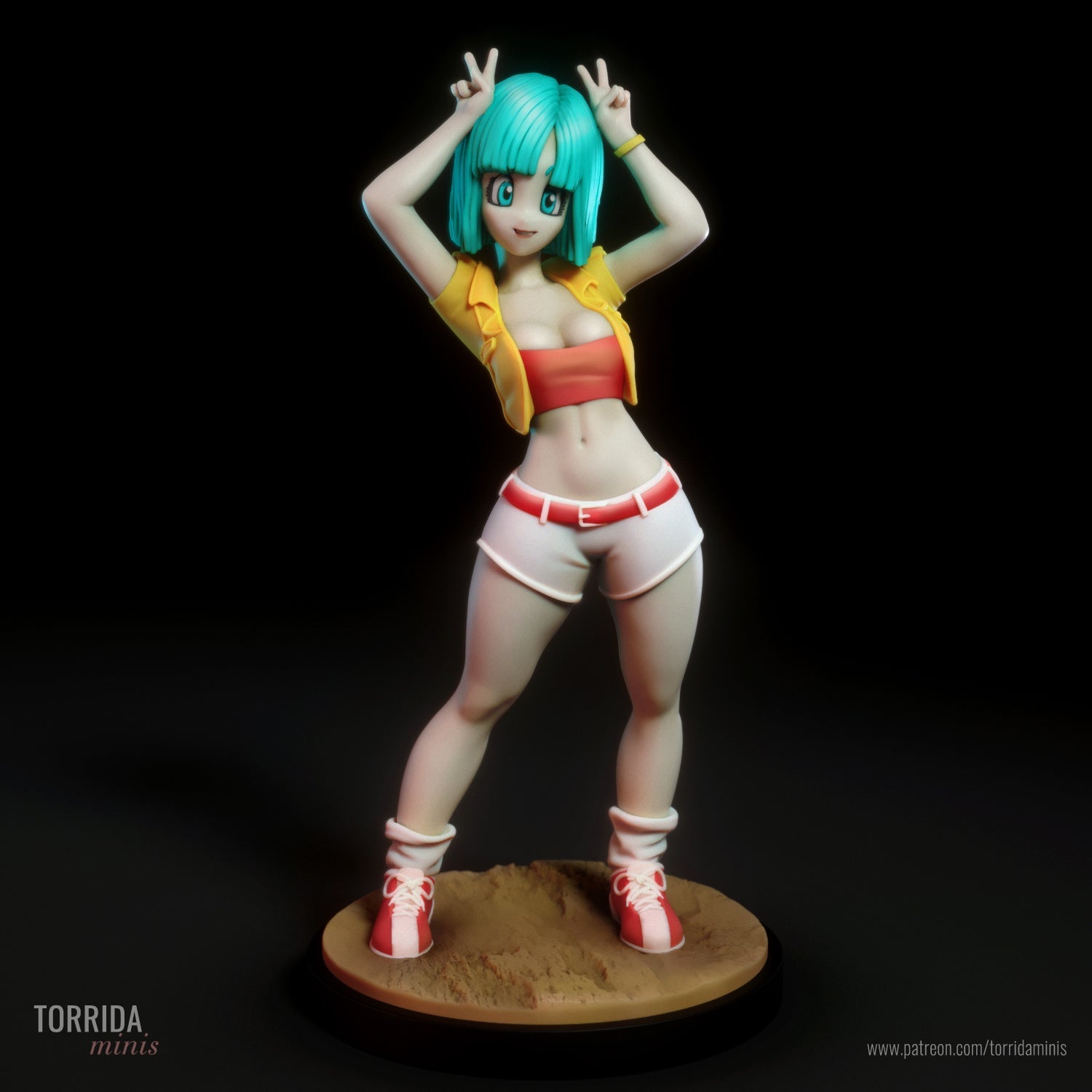 Bulma - Torrida Minis - Dark Forge Arts