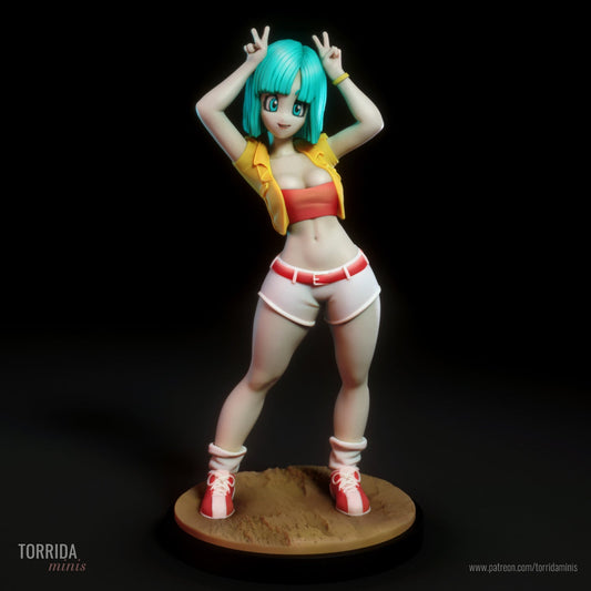 Bulma - Torrida Minis - Dark Forge Arts